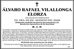 Álvaro Rafael Vilallonga Elorza